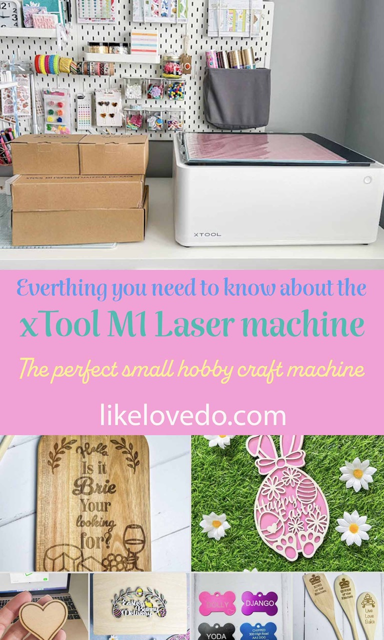 xTool M1 10w Laser and Blade Machine Review - Like Love Do